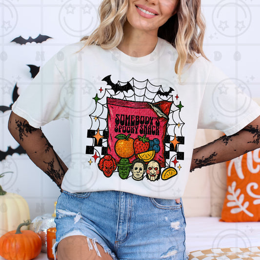 Somebody Spooky Snack Tshirt